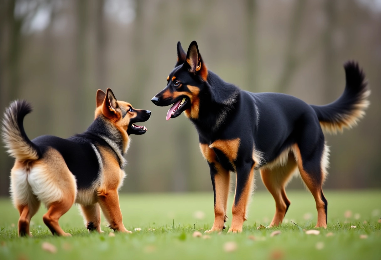 chien  entraînement