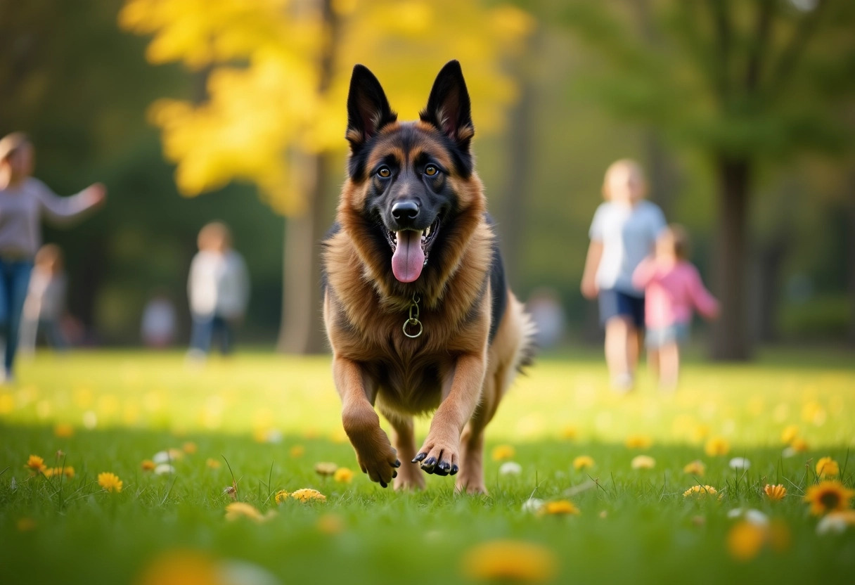 berger allemand labrador