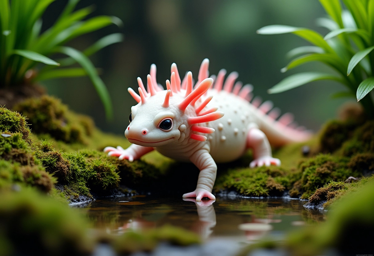 axolotl terrestre